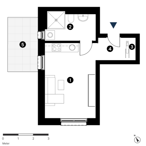 Vertriebsgrundriss B-01